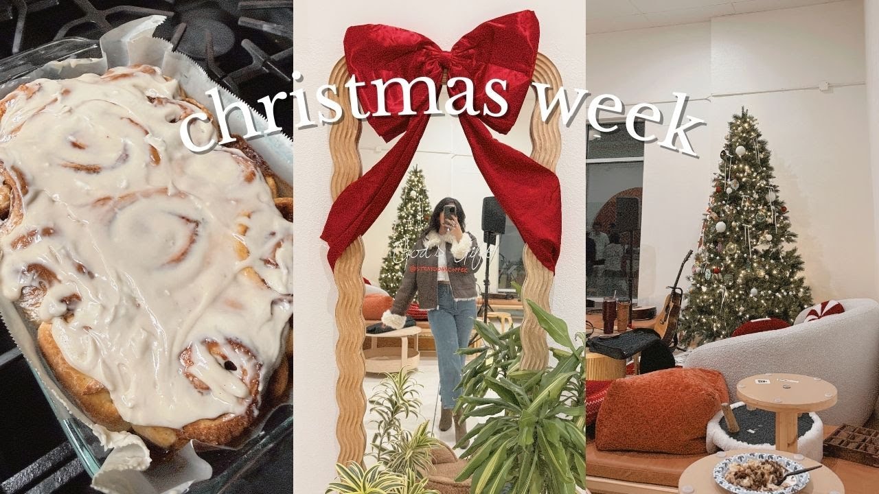 VLOGMAS ✨ christmas festivities, baking cookies, watching movies