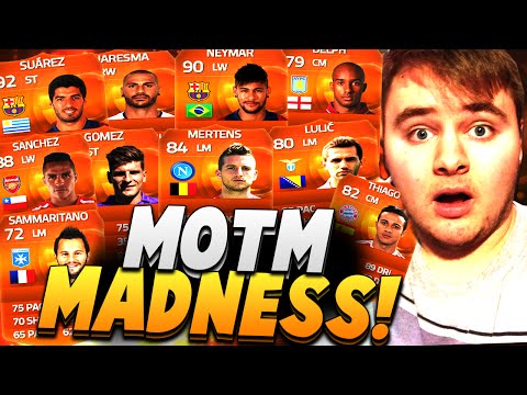 FIFA 15 MOTM MADNESS - TOP MOTM PACK REACTIONS ft SUAREZ NEYMAR & SANCHEZ