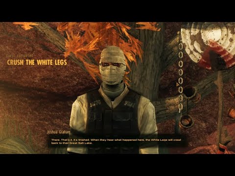 Joshua Graham Caps General Gobbledigook