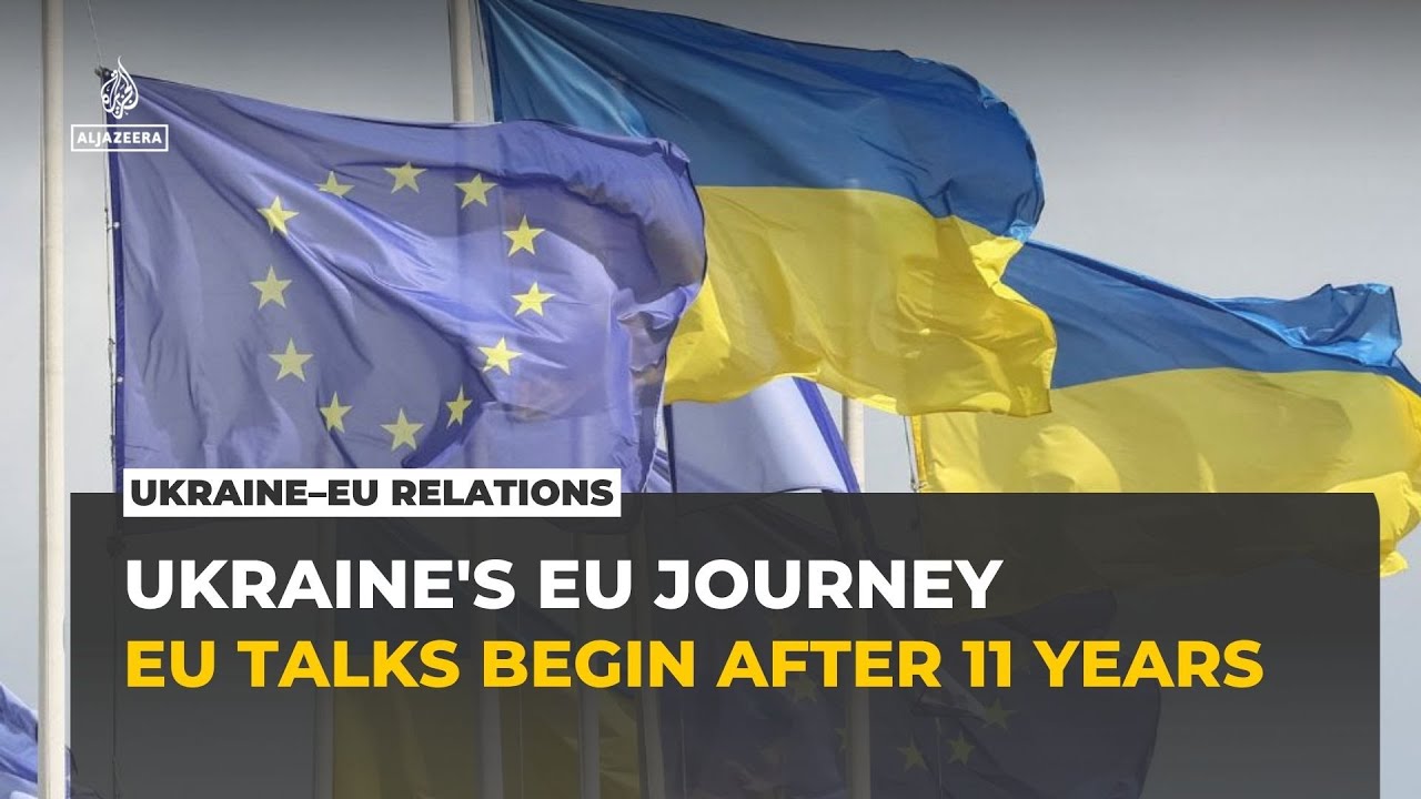 Ukraine set to begin EU accession talks after years of delay