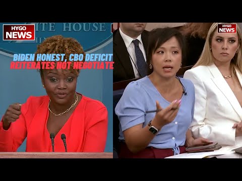 Biden Really Honest, CBO deficit, Reiterates Not Negotiate Over Debt Limit, Dodge Questions