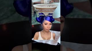 When someone says they don't buy the drink package! #cruise #shorts #eatsleepcruise