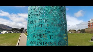 What's it like in Newcastle, County Down? Do the mountains sweep down to the sea?.