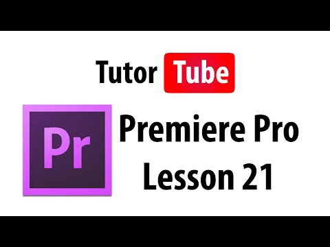 Premiere Pro Tutorial Lesson 1 Interface and Basic Setup