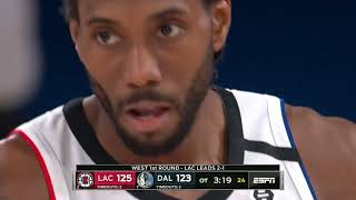 Final Minutes of Clippers vs Mavericks WILD Game 4 Ending UNCUT (2020 NBA Playoffs)