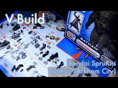 Bandai SprüKits Arkham City Batman (Level 2) - V-Build 68