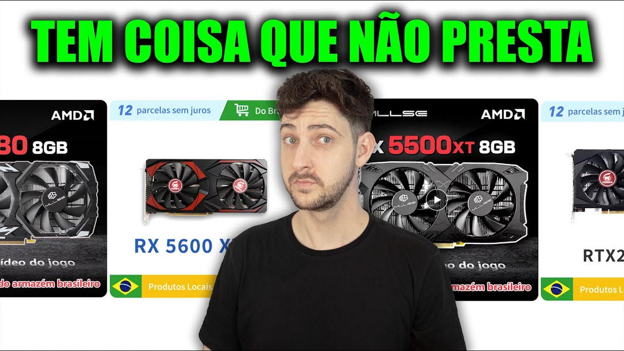 PLACAS DE VÍDEO BARATAS DO ALIEXPRESS AQUI NO BRASIL, ANÁLISE PRÉ COMPRA