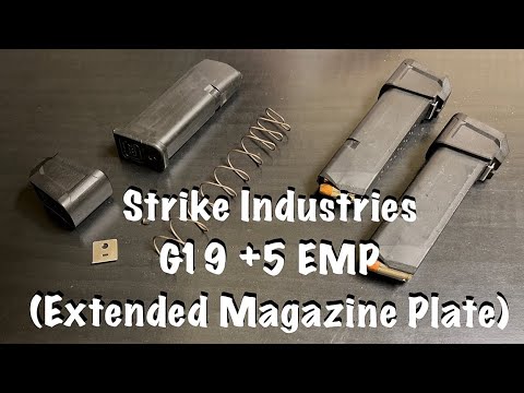 Strike Industries EMP (+5) Extended Magazine Plate w/ VISM Magazine Tool