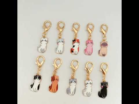 Брелок с котиком - фото 1 - id-p2931719149