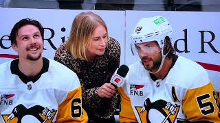 Emily Kaplan always asking the “tough questions” 😂🤣
