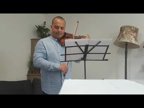 Paraphrase on Ve-David Yafeh Einayim(And David had beautiful eyes) played by Daniel Mihai