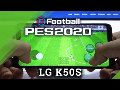 Pro Evolution Soccer Game Test on LG K50S – PES Mobile Gameplay
