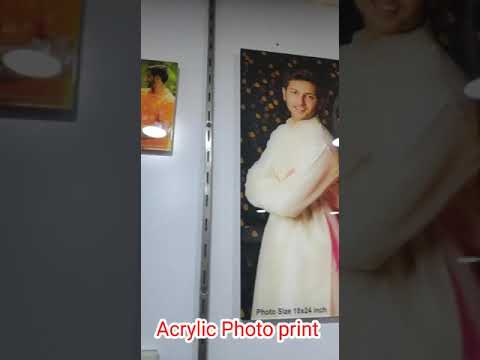 Plastic acrylic photo frame, for home, size: anysize upto 24...