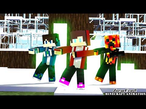 JoemCraft - FIRST MEET MEME | SHUFFLE DANCE | GANGNAM STYLE | MAIZEN, PRESTON , EYSTREEM - Minecraft Animation