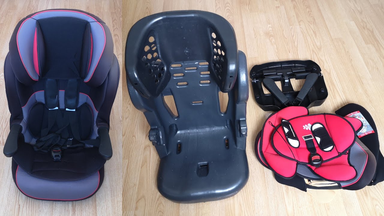 Comment démonter housses, mousses plastiques d'un siège automobile bébé pour nettoyage au lave-linge