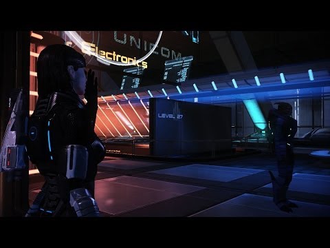 Mass Effect 2 - Heather Shepard gets a discount "This store discriminates against the poor!"