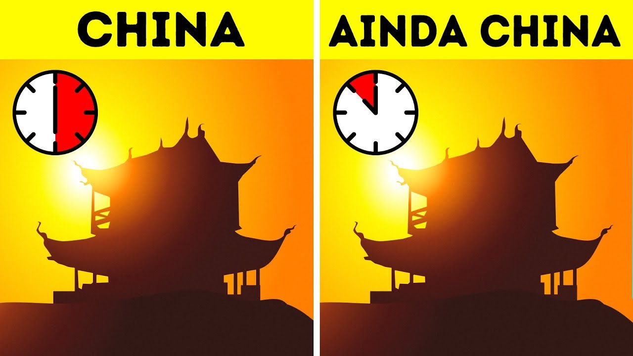 Os Fusos Horários Mais Estranhos E Que Você Nunca Ouviu Falar