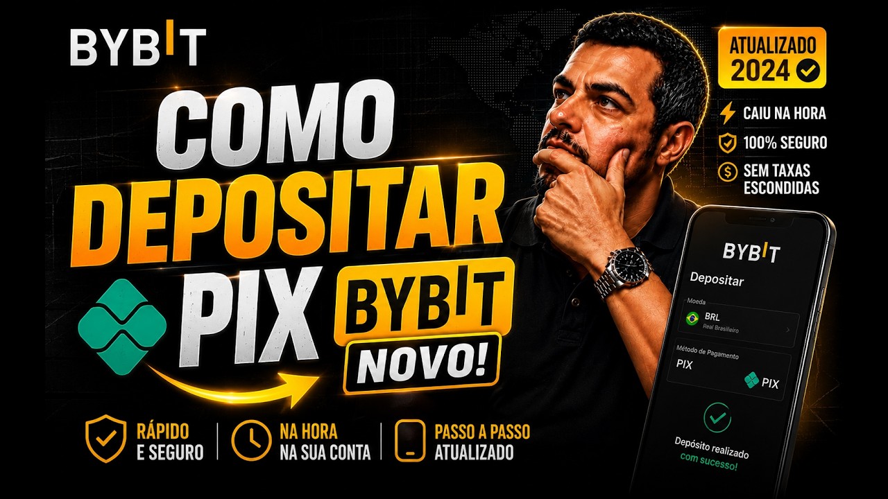 Bybit NOVO - Como Depositar Via PIX Covnerter USDT BYBIT 2026