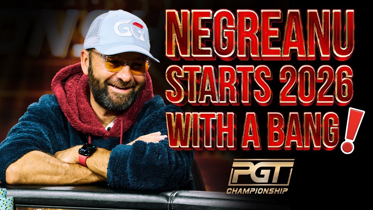 Negreanu SHINES on Day 1 of $1M PGT Championship!