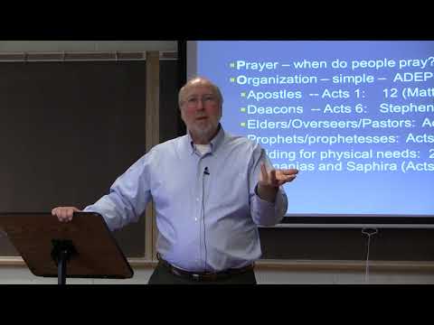 Dr. Ted Hildebrandt, New Testament Literature, Lecture 19J