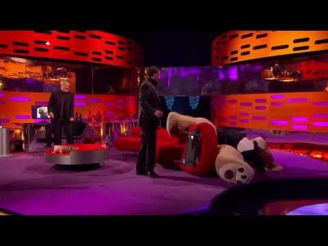 Benedict Cumberbatch and GIANT Teddy Bear