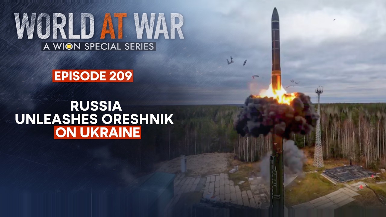 Russia Unleashes Oreshnik Missile After Ukrainian Drone Strikes | World at War