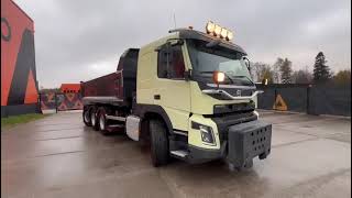 Camion-benne Volvo FMX 500 8x4*4 UNDERBODY SCRAPER / SNOWPLOW EQUIPMENT / BOX L=620 | Image 4 - Autoline