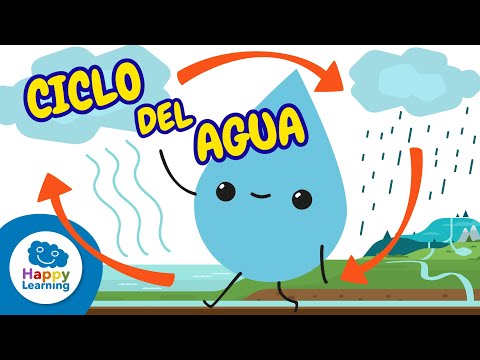 El CICLO DEL AGUA para Niños 💧🌍| Aprende Ciencias Naturales  | @HappyLearningES