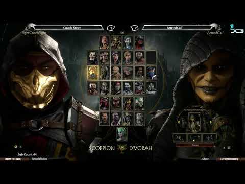 Kombat Mondays S3 Ep 1 Coach Steve (Kotal/Jax) vs Armed Calf (Dvorah) FT5