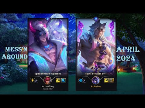 Messing around on Sett Support Aphelios Sett duo bot