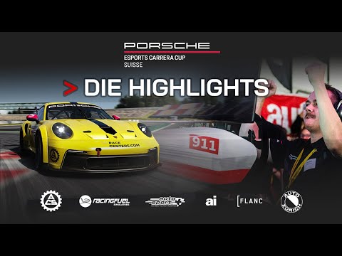 Highlights Finale des Porsche Esports Carrera Cup Suisse / Swiss Simracing Series 2024