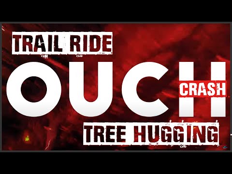 Oradea - Crater DH track - tree hugging (crash)