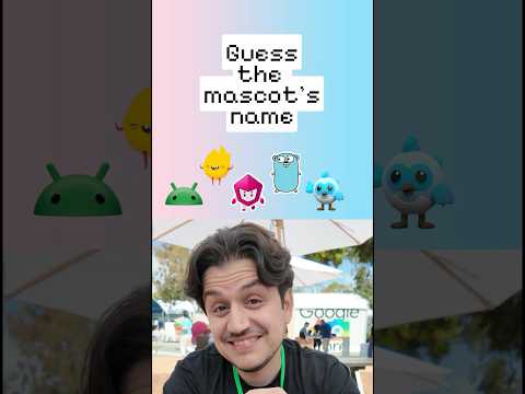 Video Thumbnail: Name that Google Developer mascot, 3, 2, 1 - Go!