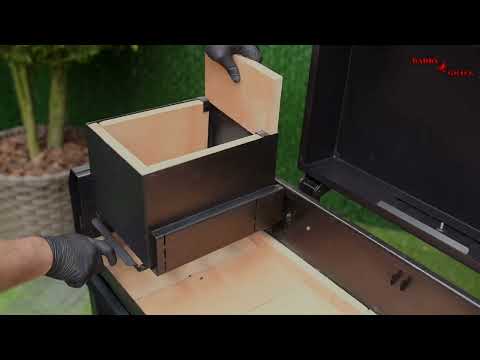 Як зібрати барбекю гриль на дровах та вугіллі - Daddy's Gryll