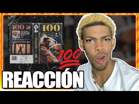 The G4, Jhay Cortez, Darell, De La Ghetto, Eladio Carrión - 100 [REACTION]