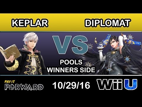 2GG: Pay it Forward - Keplar (Robin) Vs. Diplomat (Bayonetta) Pools Winners Side - Smash Wii U