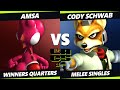 LACS 5 - Cody Schwab (Fox) Vs. aMSa (Yoshi) Smash Melee - SSBM