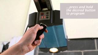 How To Program a Hormann Supramatic E Bi Secur Opener to a Hormann BiSecur Handset