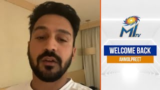 Welcome back, Anmolpreet Singh | Mumbai Indians
