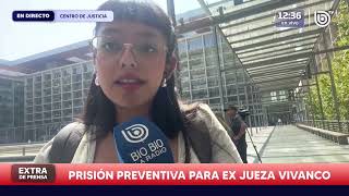 Pretrial detention ordered for Ángela Vivanco in formal charges for bribery and money laundering