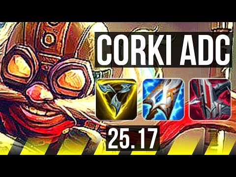 CORKI & Neeko vs JHIN & Pantheon (ADC) | 76k DMG, 18/7/21 | KR Challenger | 25.17