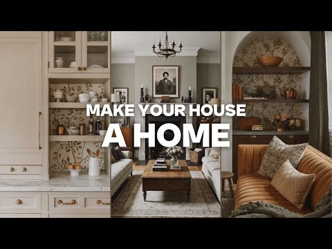 TRANSFORM Your Space | How to Make Your House a Home ✨ Cozy Interior Design Tips