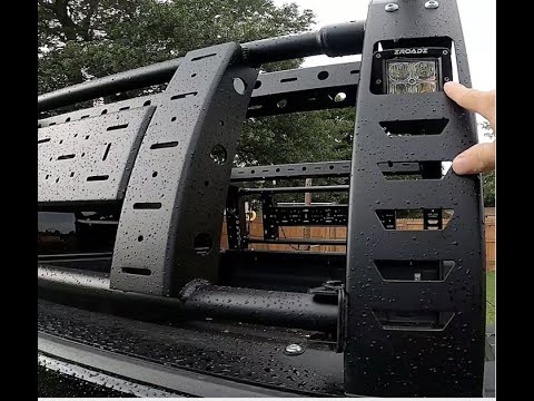 How to wire up ZROADZ Rack with lights for Jeep Gladiator!!!