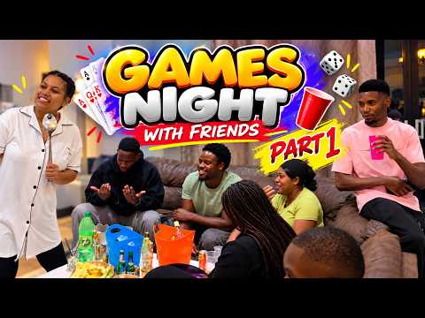 GAMES NIGHT WITH FRIENDS 😂🔥 || PART 1 🎉 || VLOGTOBER XX