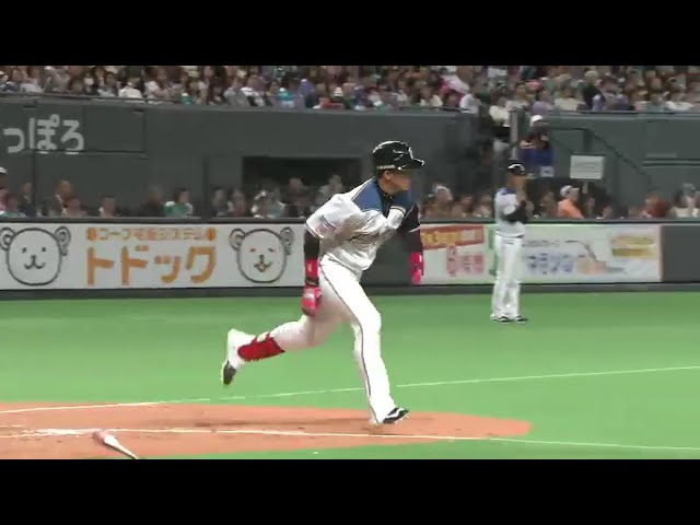 【4回裏】ファイターズ・ 陽 2打席連続ヒットで反撃開始!! 2016/6/2 F-S
