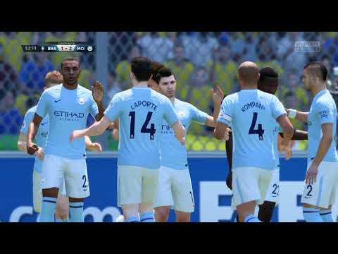 FIFA 18 ROAD TO DIVISION 1 PART 162 - MAN CITY VS BRAZIL - FIFA 18 Online Seasons Gameplay