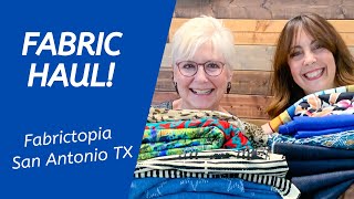 FABRIC HAUL from FABRICTOPIA! ~ SEWING PLANS ~ Peek Inside the San Antonio Texas Fabric Store