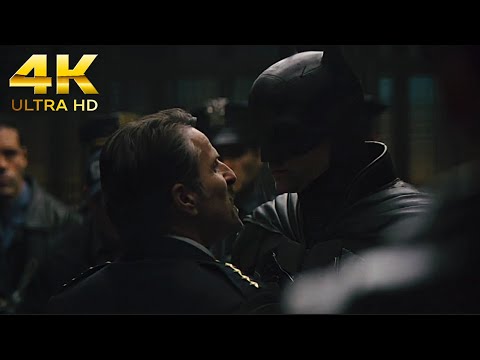Batman VS GCPD | The Batman Scenes [4K HD]