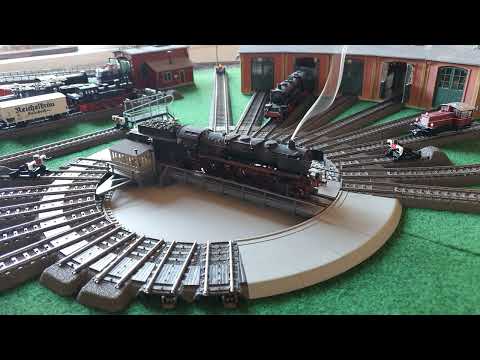 Märklin Drehscheibe 74861, gesteuert mit Train Controller 9 Gold