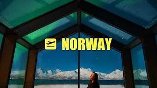 Travel vlog - I Stayed In A Glass House For My First Time In Snow | Aera Hotel Norway